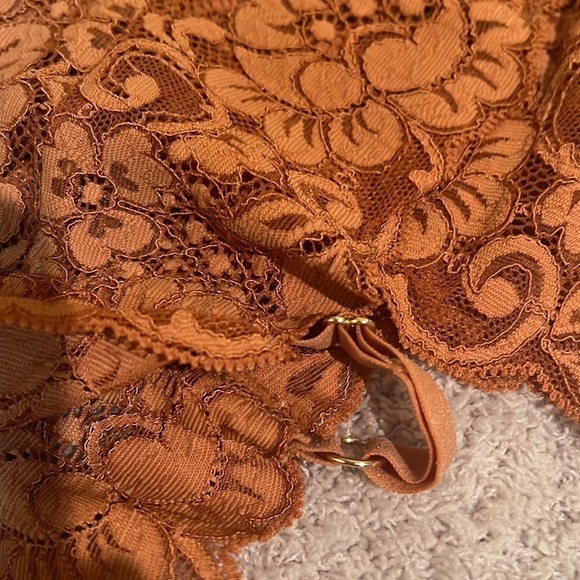 NWT HAH Carmel Cut To The Chase Bodysuit Sz-S - Picture 6 of 8